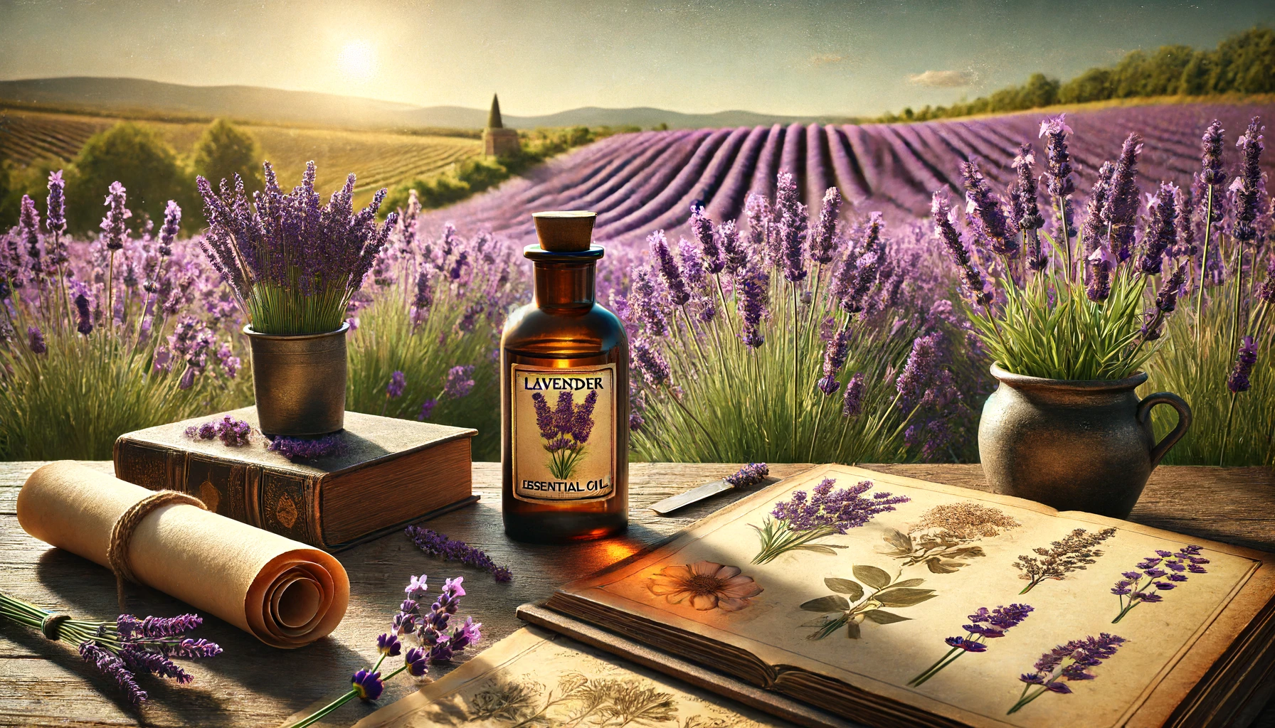 lavender essential oil history